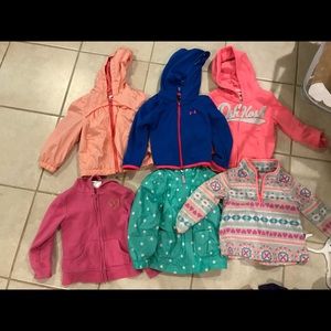 Girls Hoodie/Jacket Lot